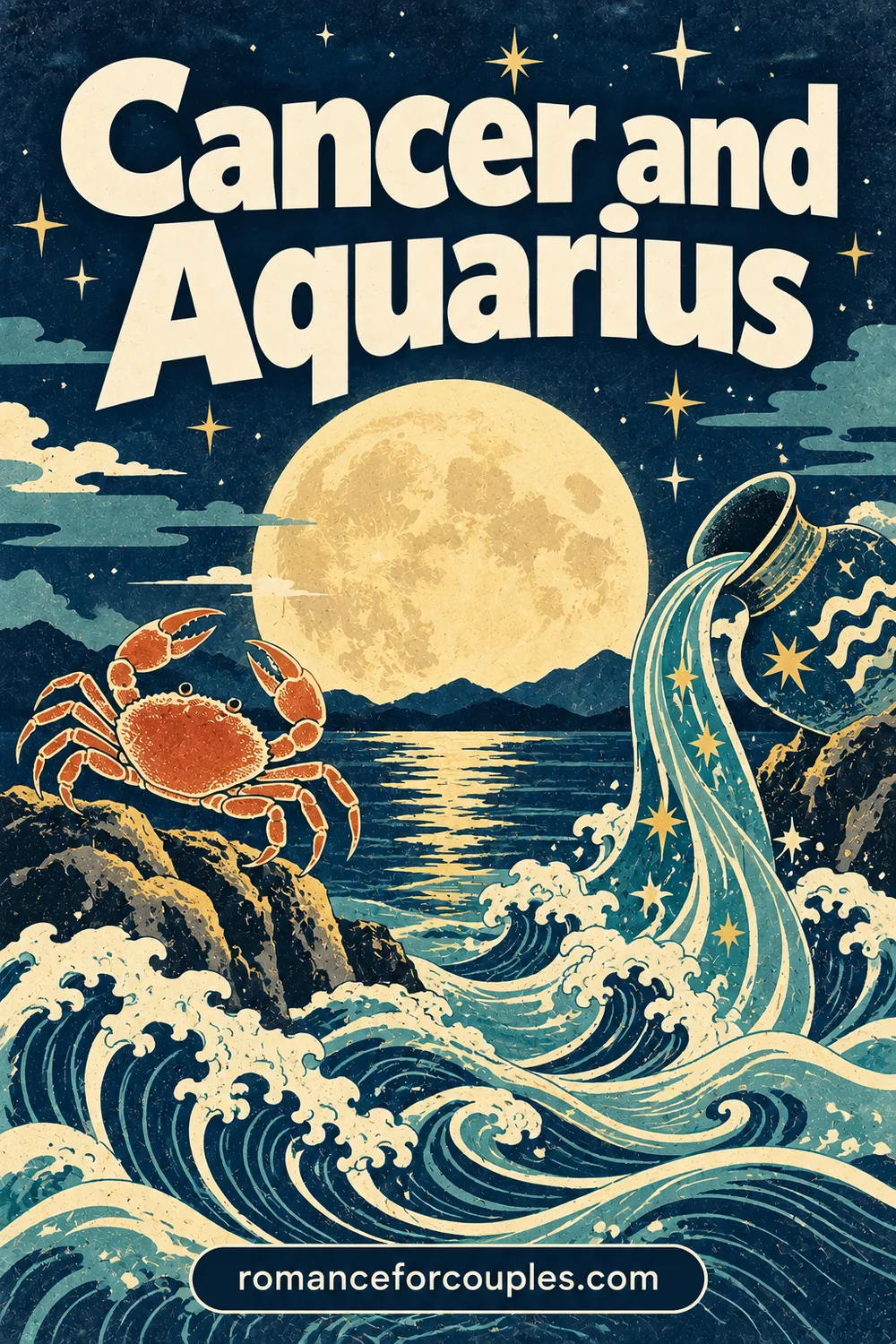 Cancer and Aquarius Compatibility: Heart Meets Head