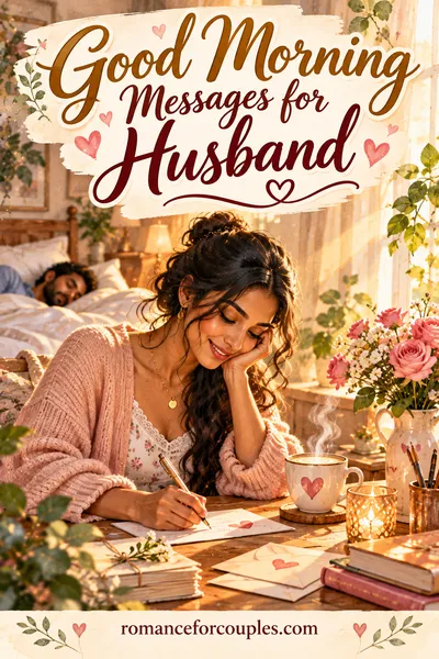 Good Morning Messages for Husband