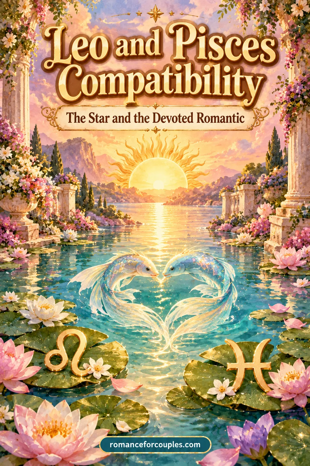 Leo and Pisces Compatibility: The Star and the Devoted Romantic